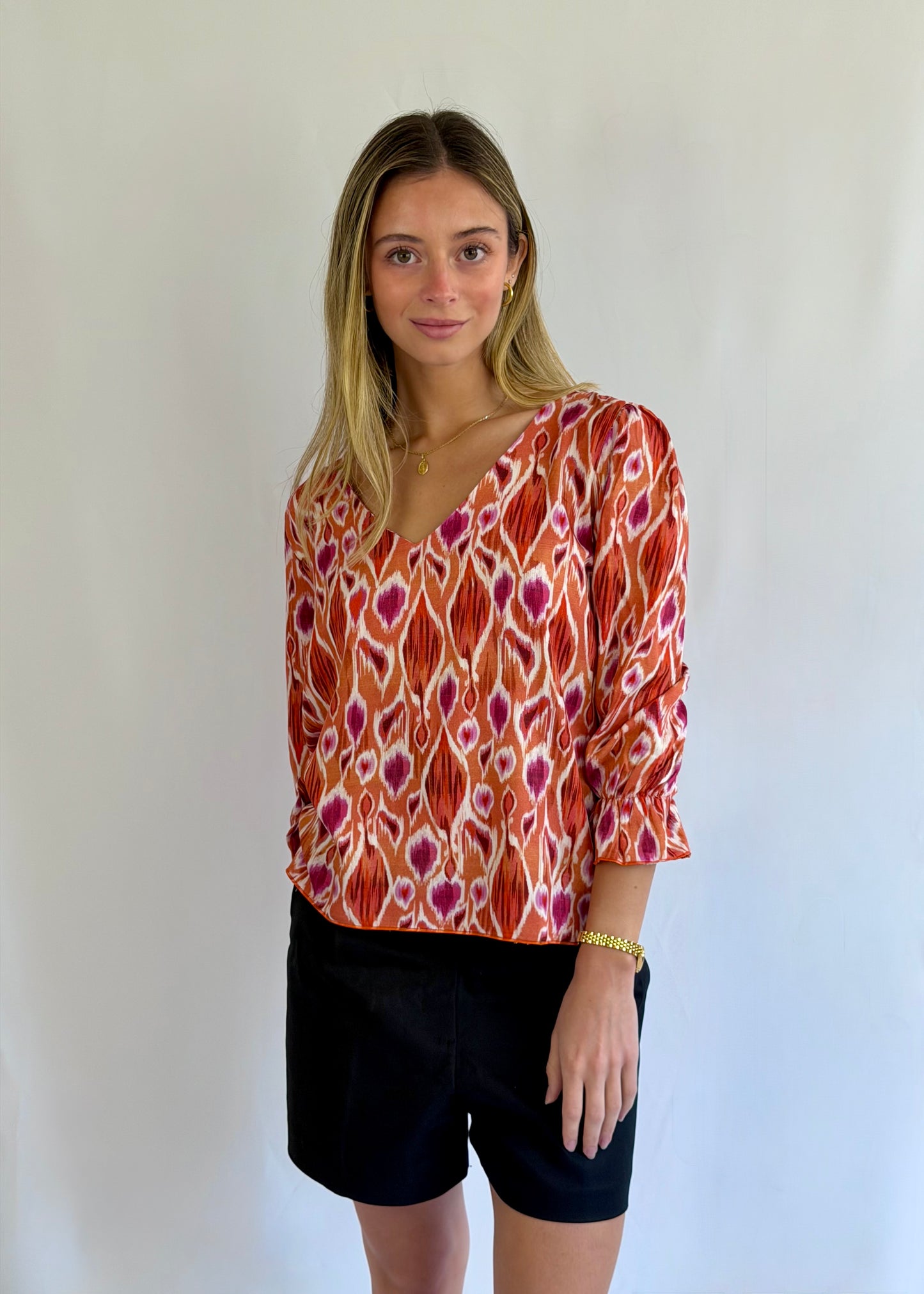 Blusa Romina Naranja
