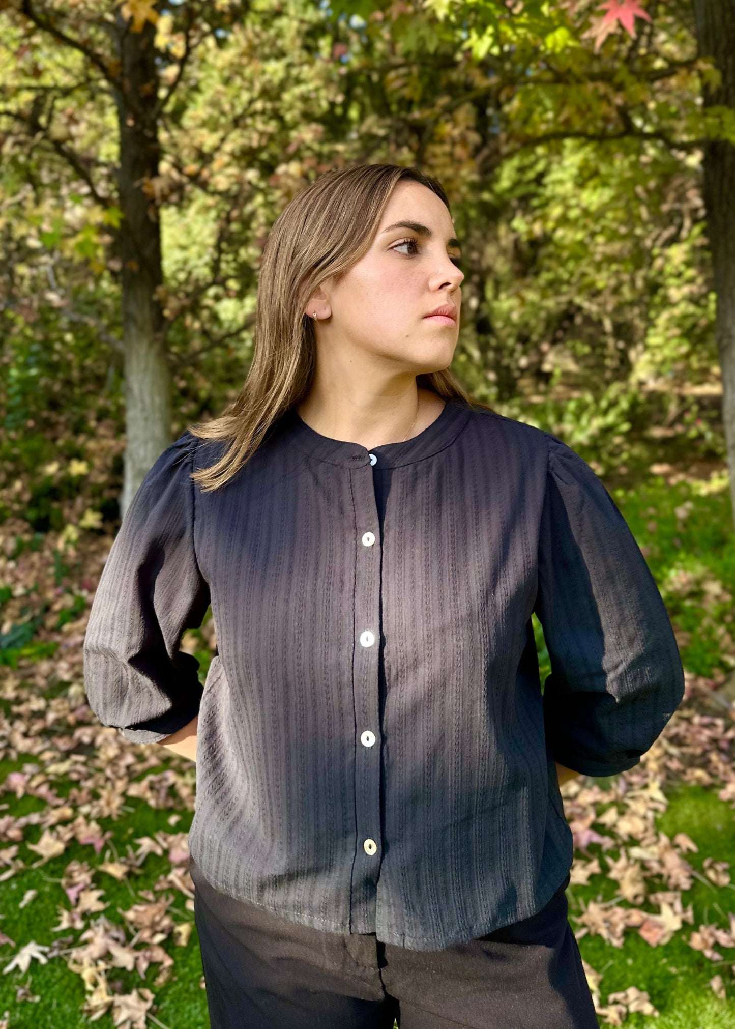 Blusa Sofía Negra