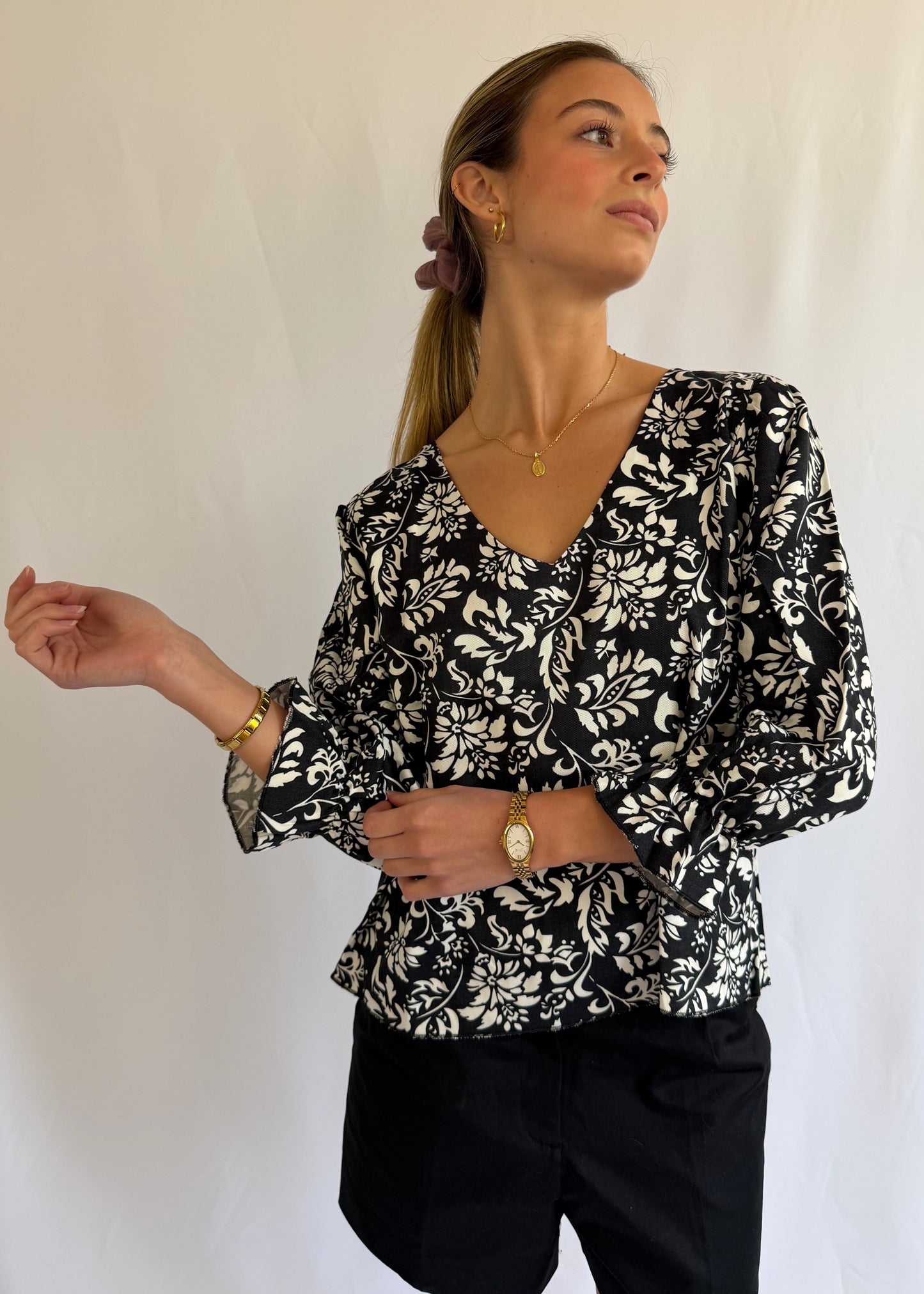 Blusa Romina Negra