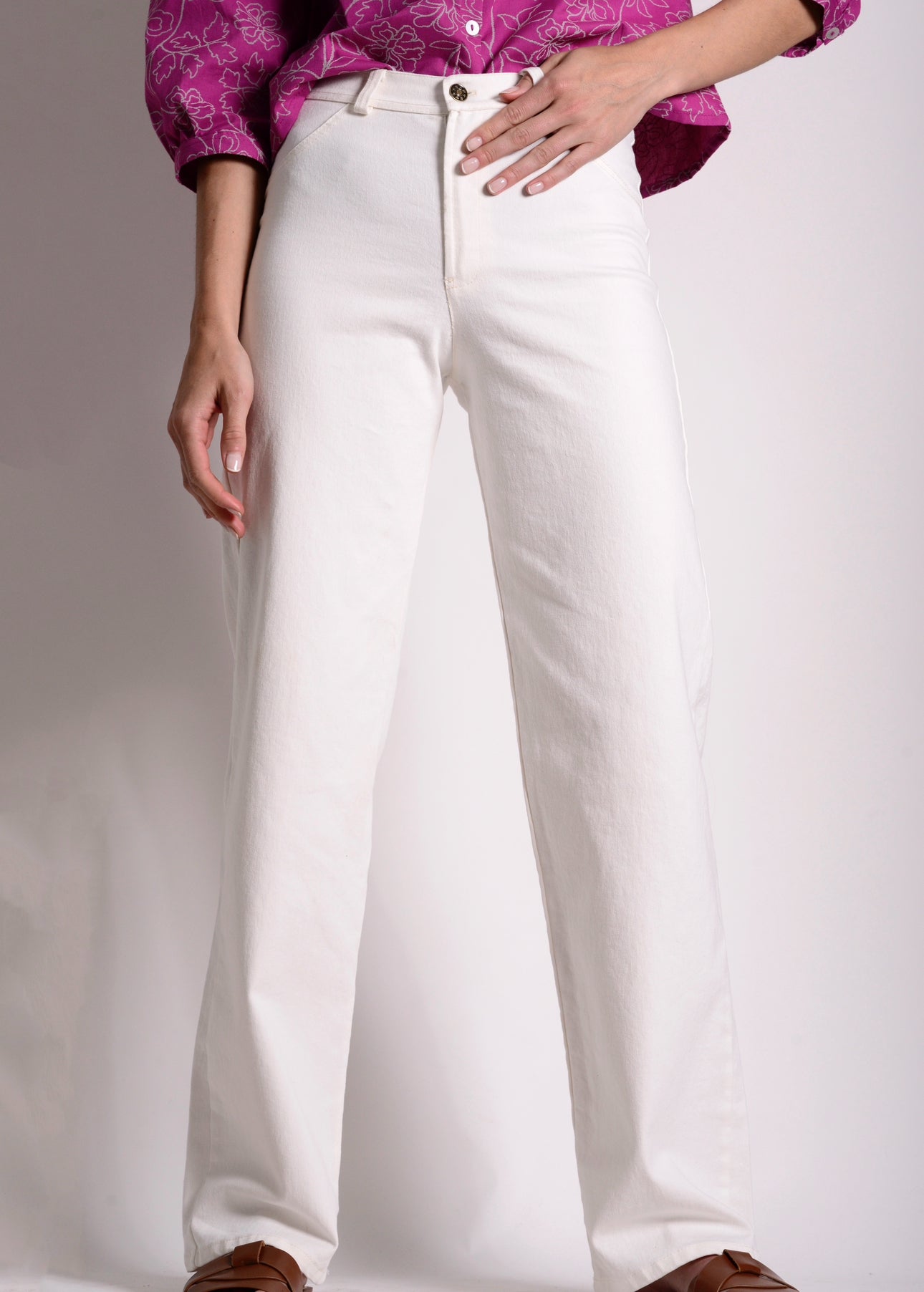 Pantalón Blanco