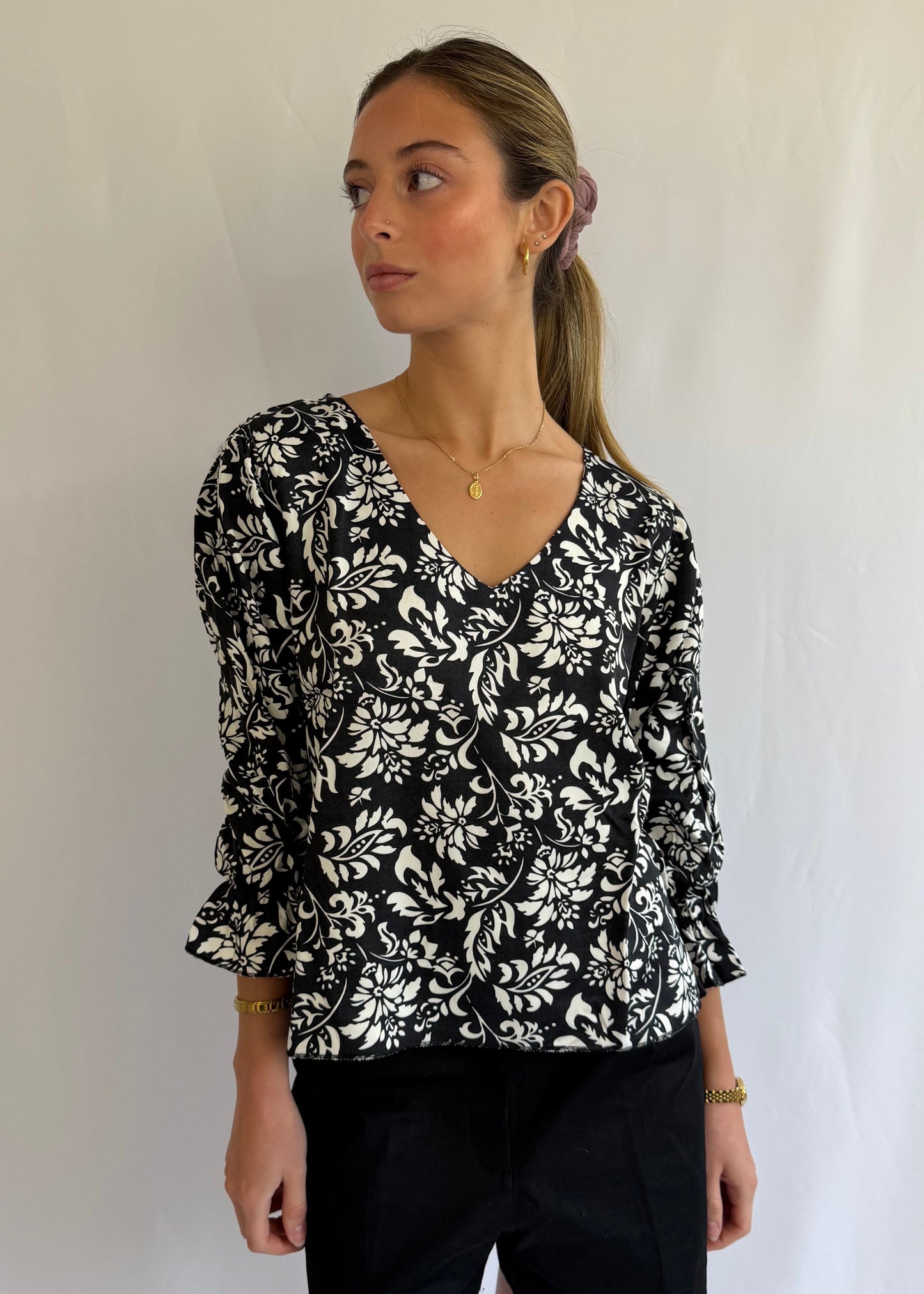 Blusa Romina Negra