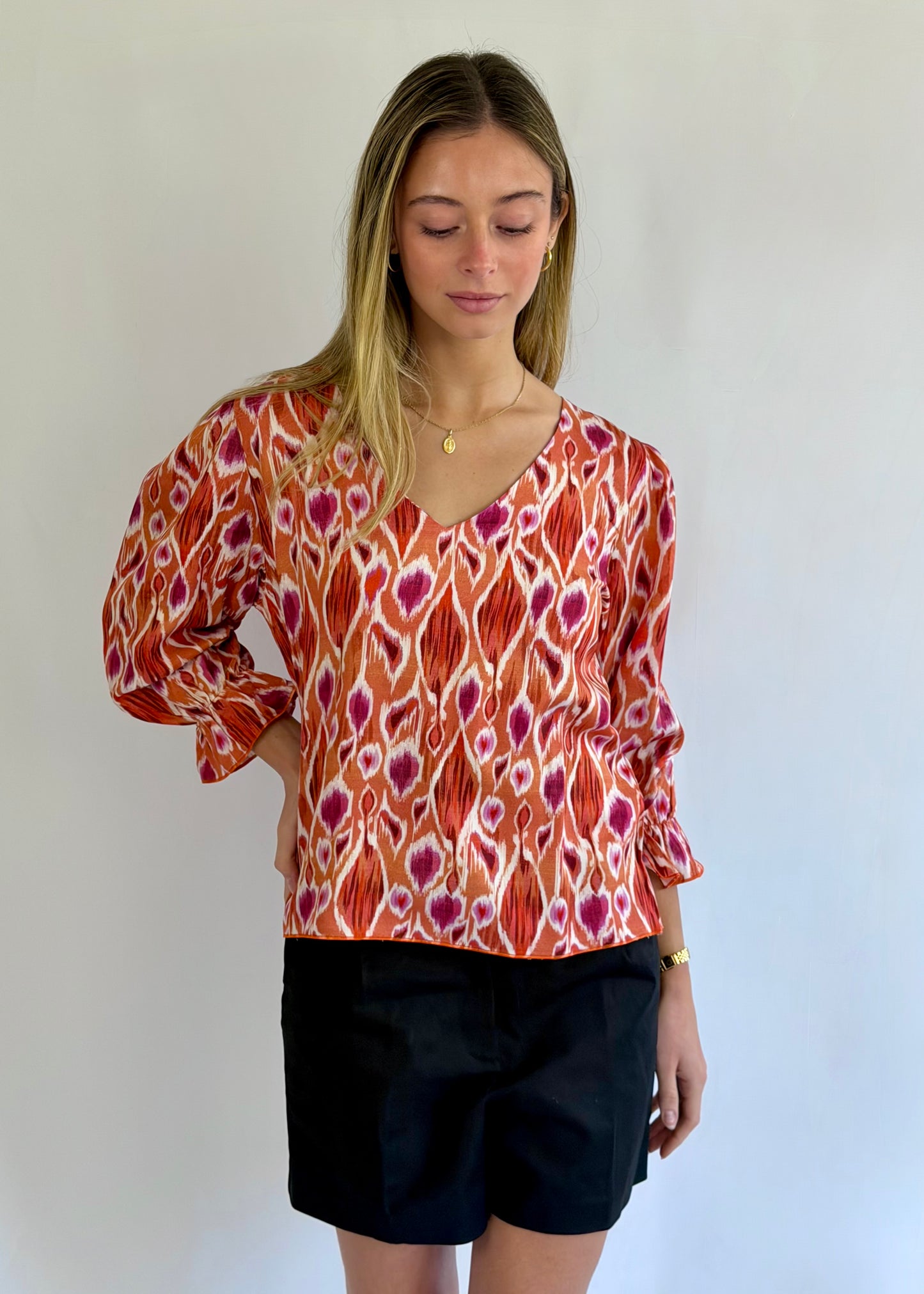Blusa Romina Naranja