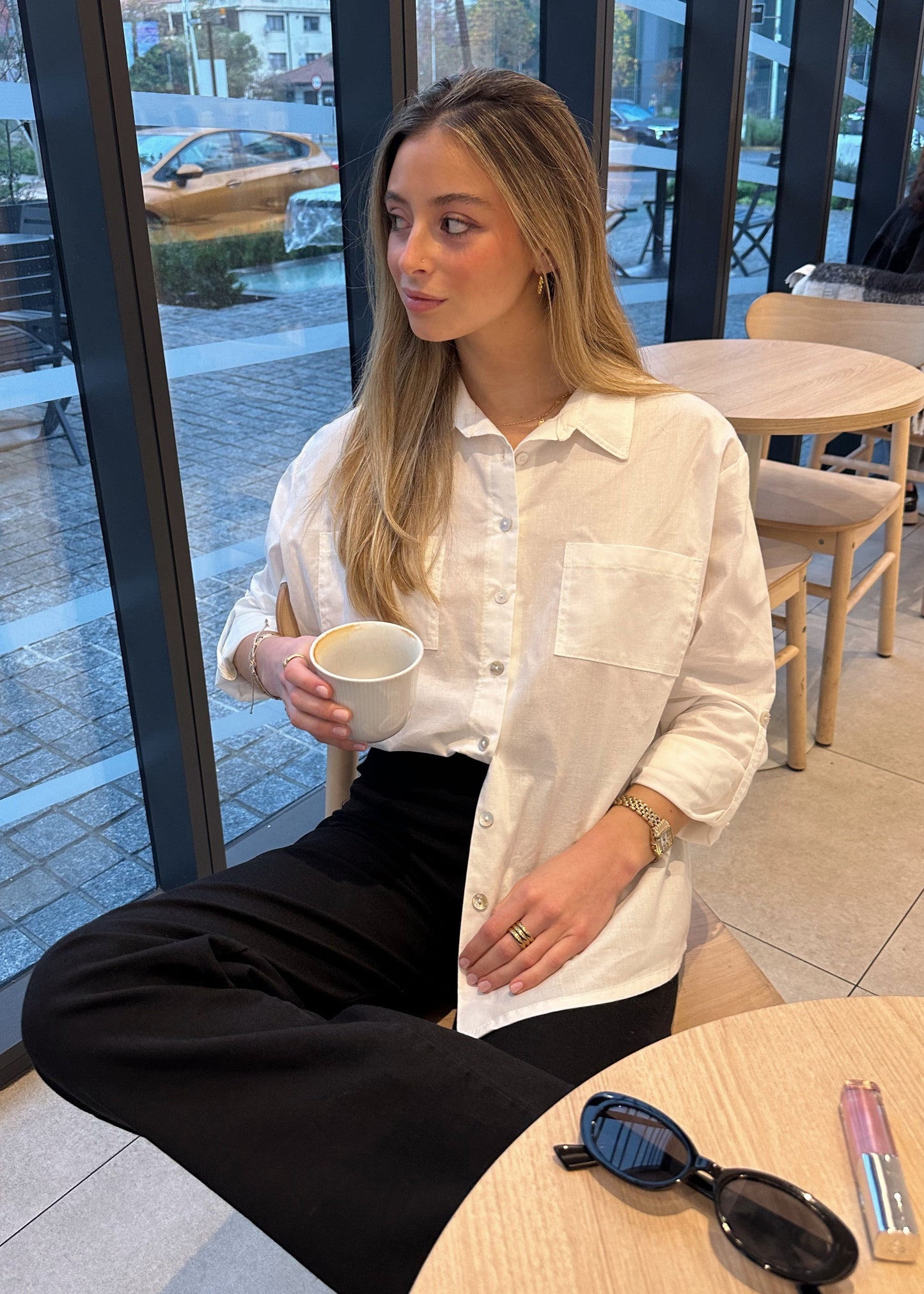 Camisa Catalina Blanca