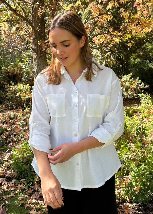 Camisa Catalina Blanca