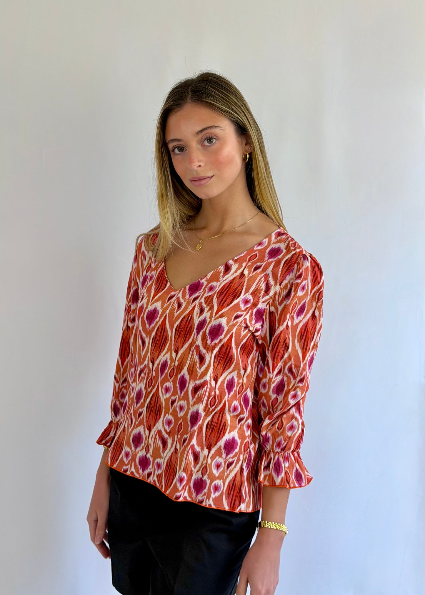 Blusa Romina Naranja