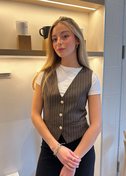 Gillet Cachemir Café